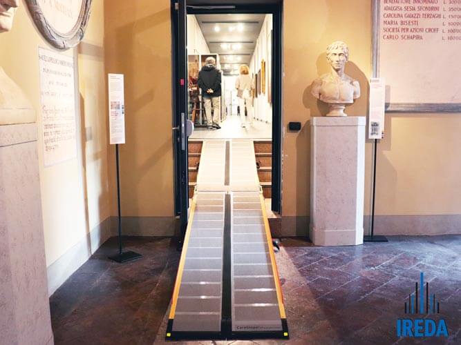 Abbattere barriere architettoniche: Università statale Ca-Granda Milano
