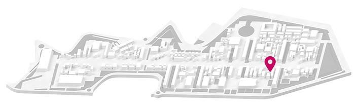 Mappa con ubicazione del padiglione Venezuela a Expo 2015 Mappa con ubicazione del padiglione Venezuela a Expo 2015
