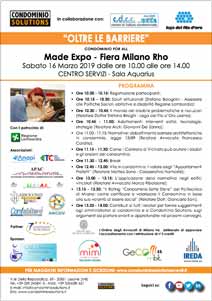 Convegno "Oltre le barriere" Milano Expo 2019 locandina (icon)
