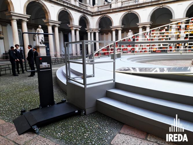 Cultura accessibile: installazione Brera Milano