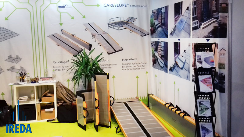 Fiera Internazionale Rehacare 2018 Stand Rampe Componibili Polietilene 02