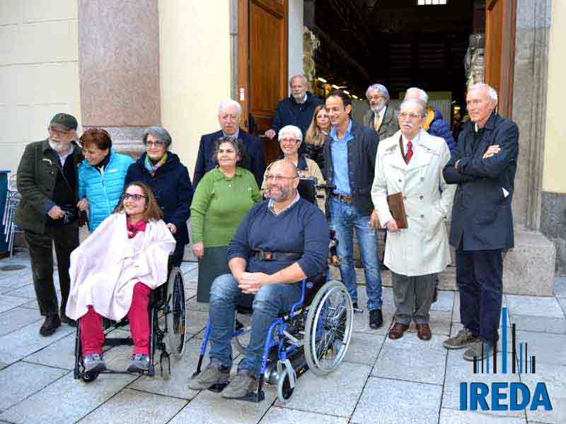 Il momento dell'inaugurazione