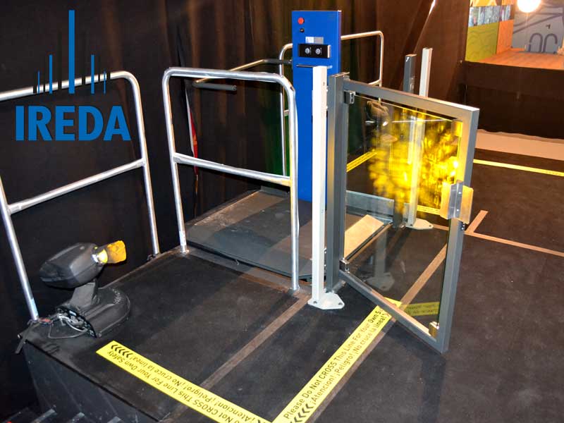 Elevatore Slim-Lift, vista laterale