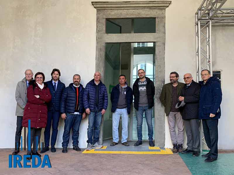 Rampe componibili per accesso al Real Collegio di Lucca Rampe componibili per accesso al Real Collegio di Lucca