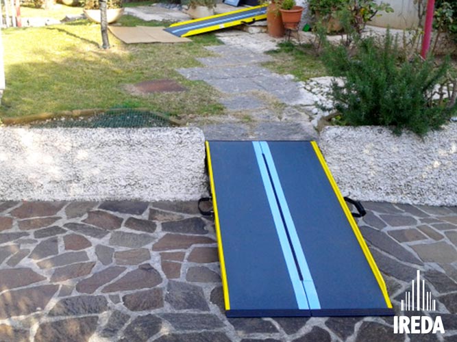 Ireda rampe disabili Milano: rampa Desenzano