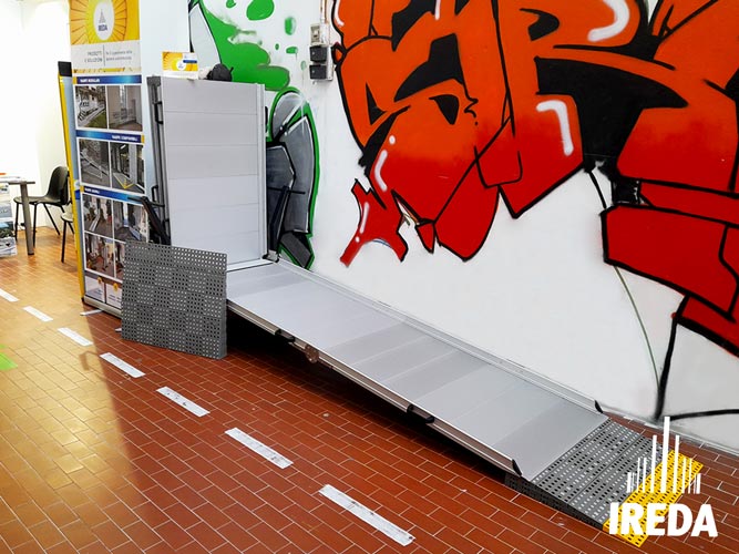 Ireda rampe disabili Milano: esposizione