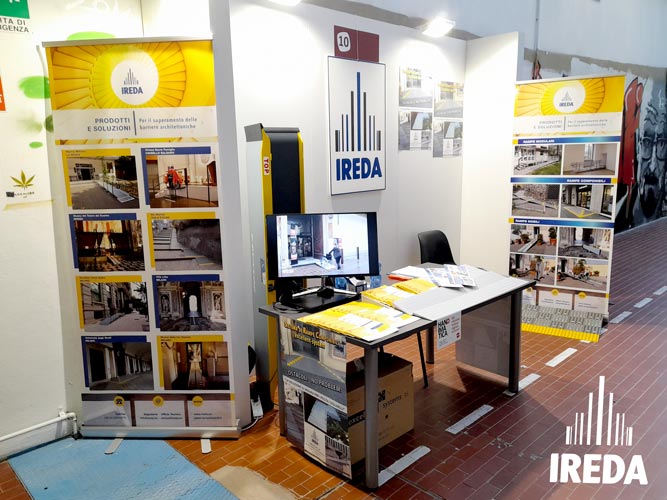 Ireda rampe disabili Milano: fronte