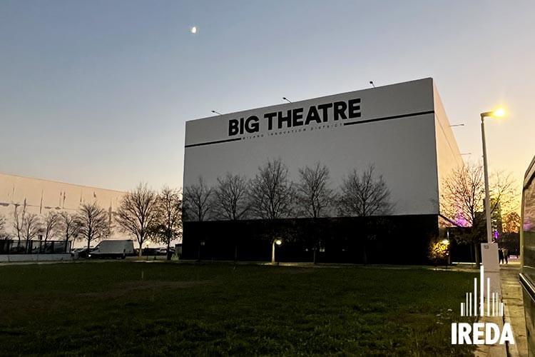 Noleggio piattaforma elevatrice: grande sala Big Theatre