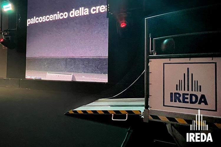 Noleggio Piattaforma Elevatrice IREDA Pearl Lift al MIND District