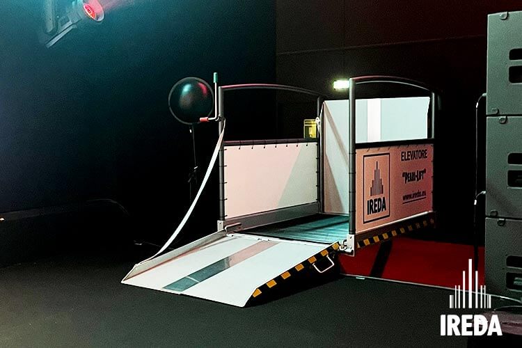 Noleggio Piattaforma Elevatrice IREDA Pearl Lift al MIND District