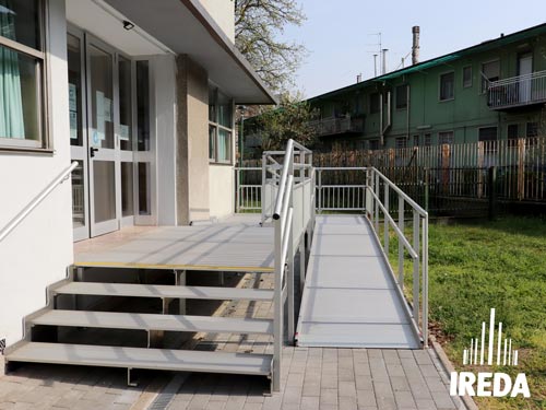 Pedana Modulare Alluminio O Acciaio Installazione