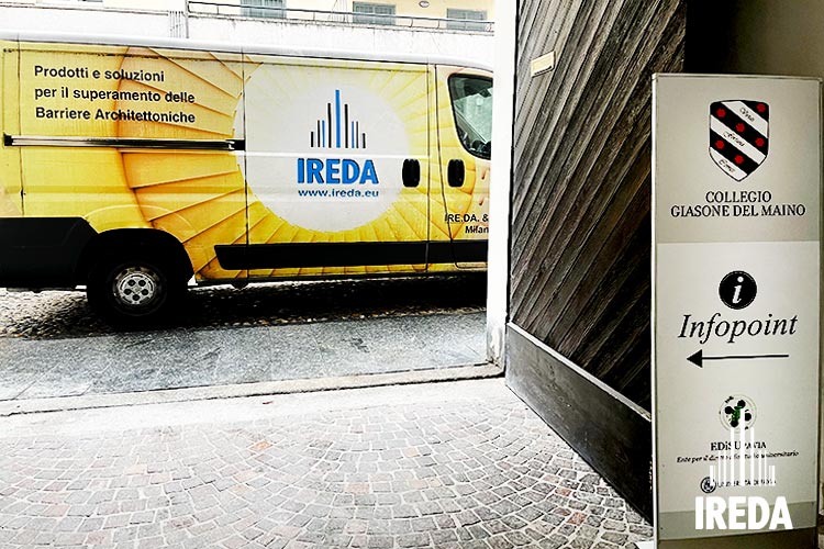 Pedana Per Disabili Modulare: ingresso