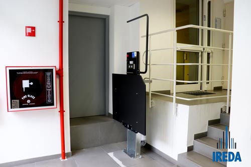 Piattaforma Disabili Milano: pedana Slim Lift