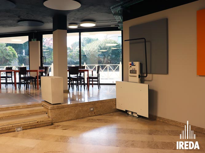 Piattaforma elevatrice disabile Milano