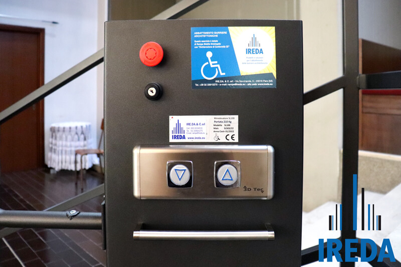 Mini Elevatore Slim Lift Installato 04