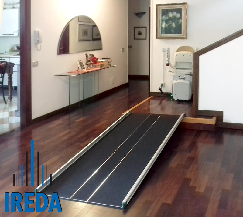 Rampa Amovibile Per Disabili Installata In Una Casa A Verona 03