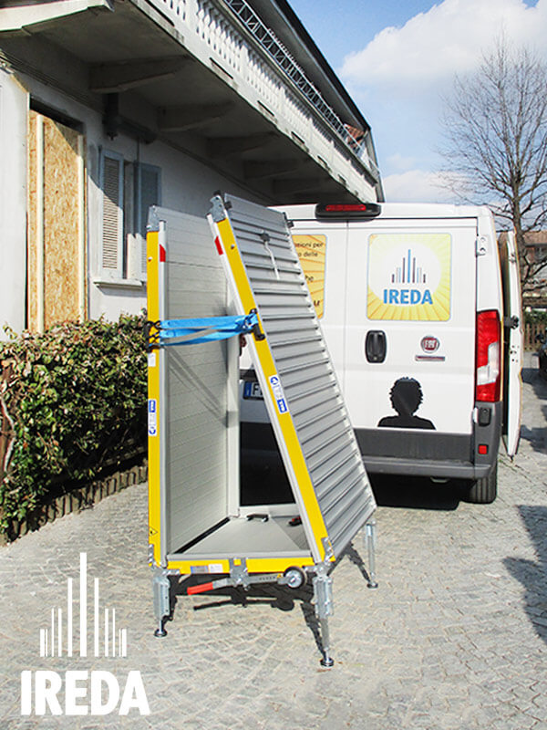 Rampa In Alluminio Mobile Installata A Usmate 03