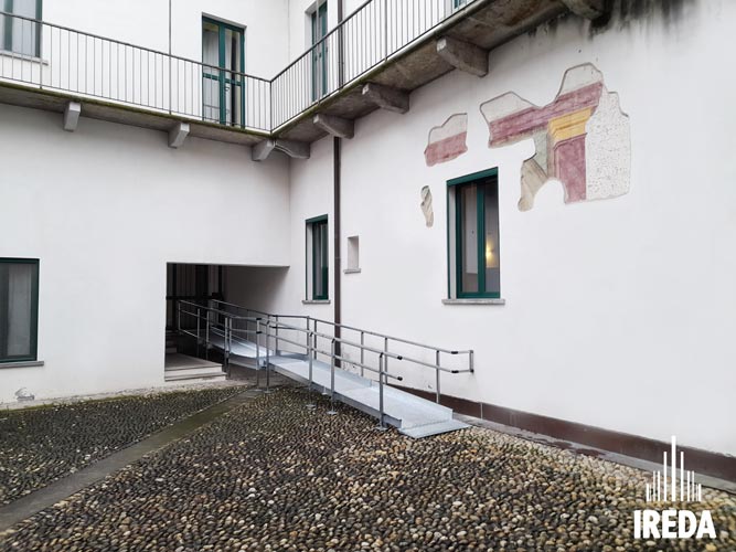 Rampa modulare università: studi pavia