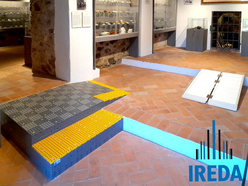 Installazione Rampa Componibili E Portatile Al Museo Di Rio Nell Elba