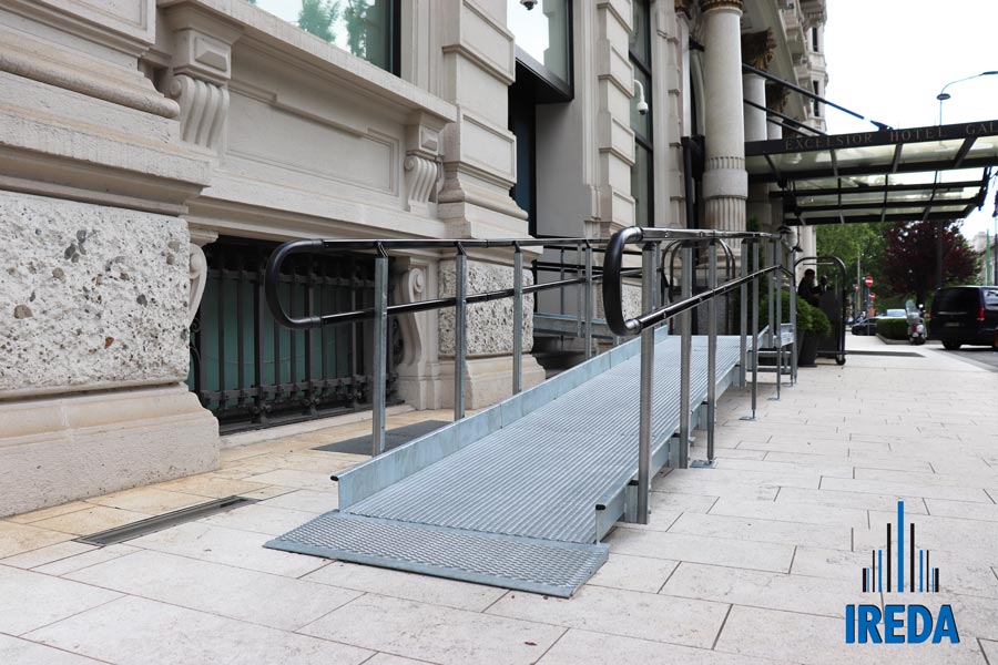 Rampe Modulari Per Disabili Milano - davanti