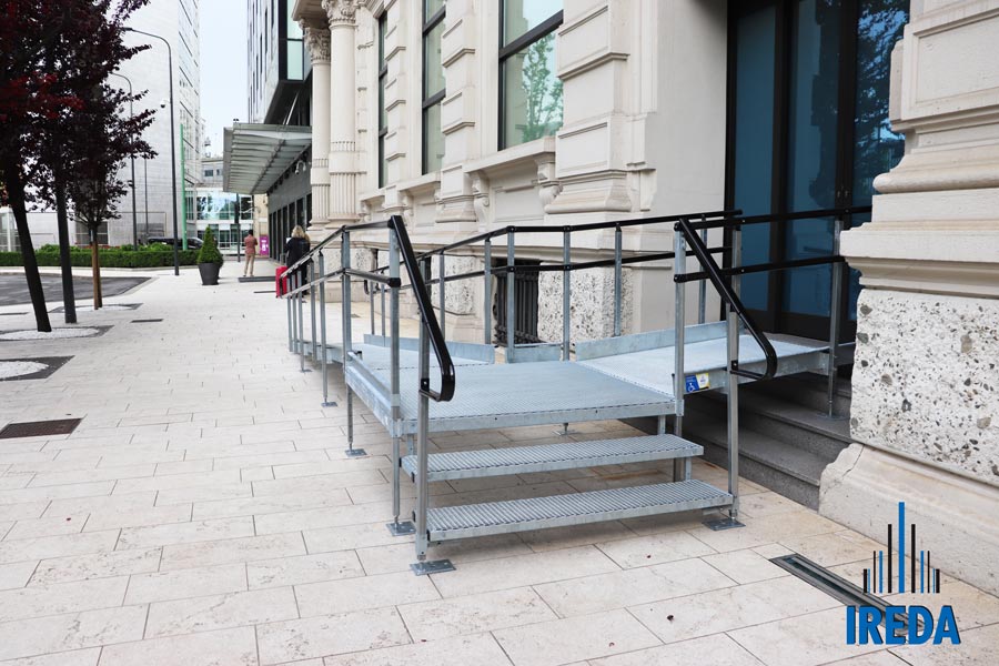 Rampe Modulari Per Disabili Milano - dietro