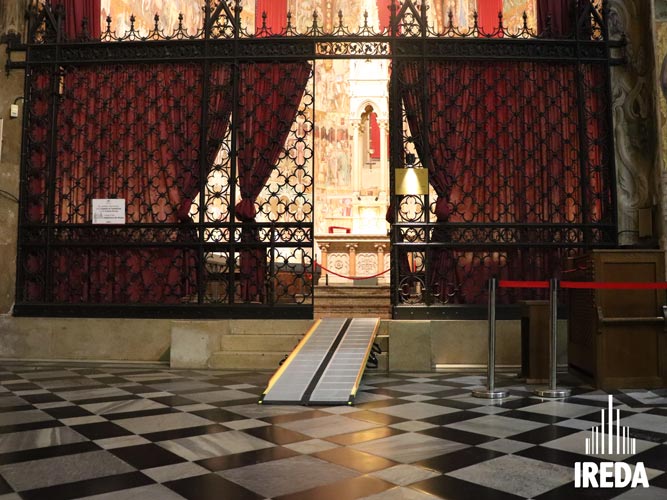 Roma e il Giubileo 2025: rampa modulare al Duomo di Monza