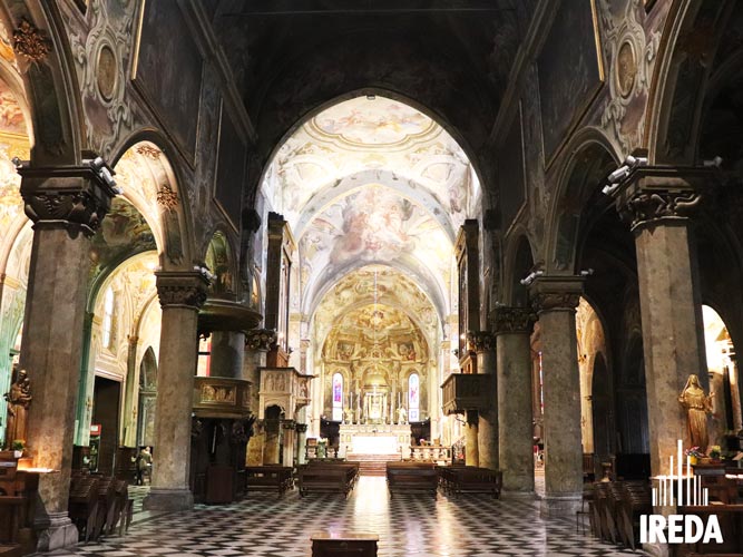 Roma e il Giubileo 2025: navata Duomo di Monza