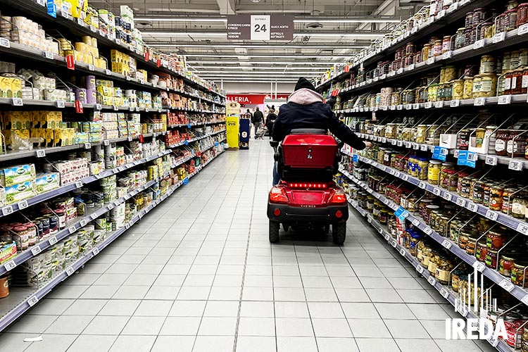 Scooter Elettrici Per Anziani E Disabili Milano Supermercato 01