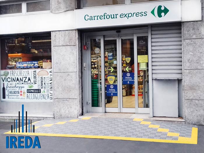 Rampa componibile in polietilene IREDA Excellent System