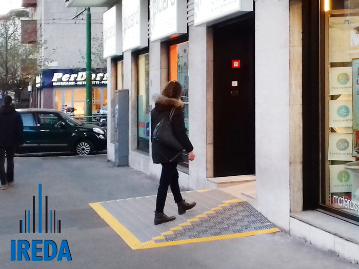 Rampa componibile in polietilene IREDA Excellent System