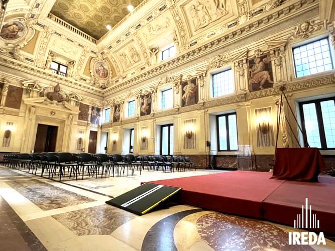 Soprintendenza beni culturali e Ireda palazzo marino