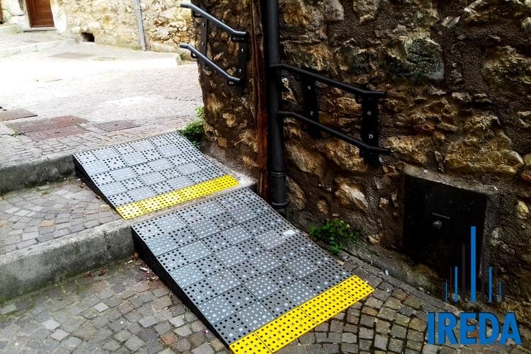 Rampe Componibili Per Disabili Milano Gallery 02