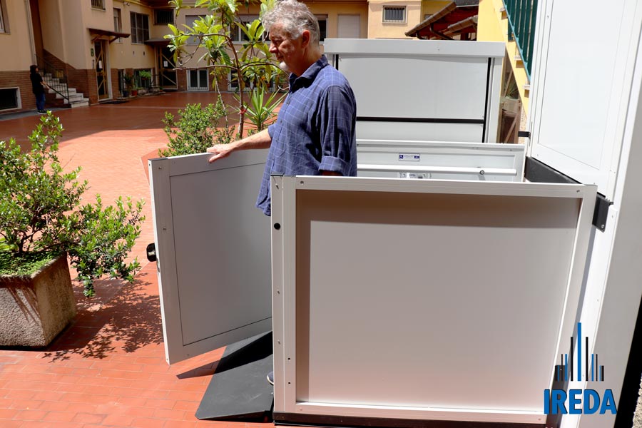 Piattaforma Per Disabili Milano In Funzione C