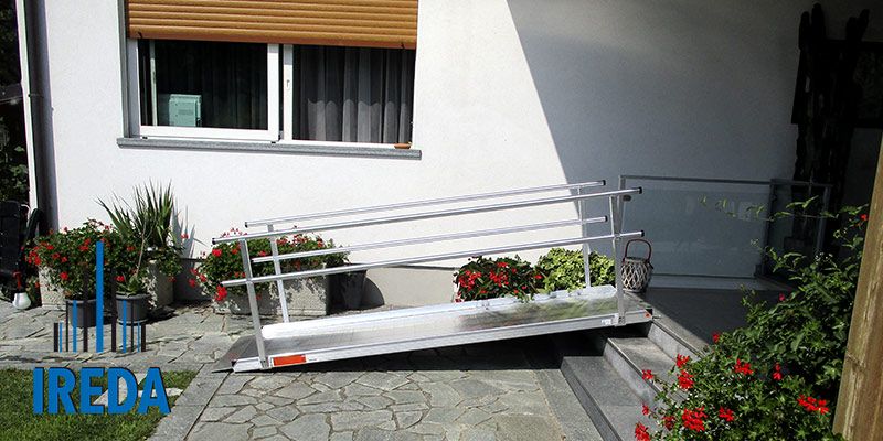 Superare pochi gradini è facile per IREDA Rampe Disabili!