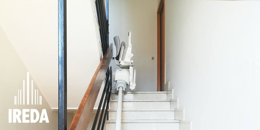 Servoscala a Poltroncina Installato in una Casa a Cerchiate